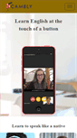 Mobile Screenshot of cambly.com